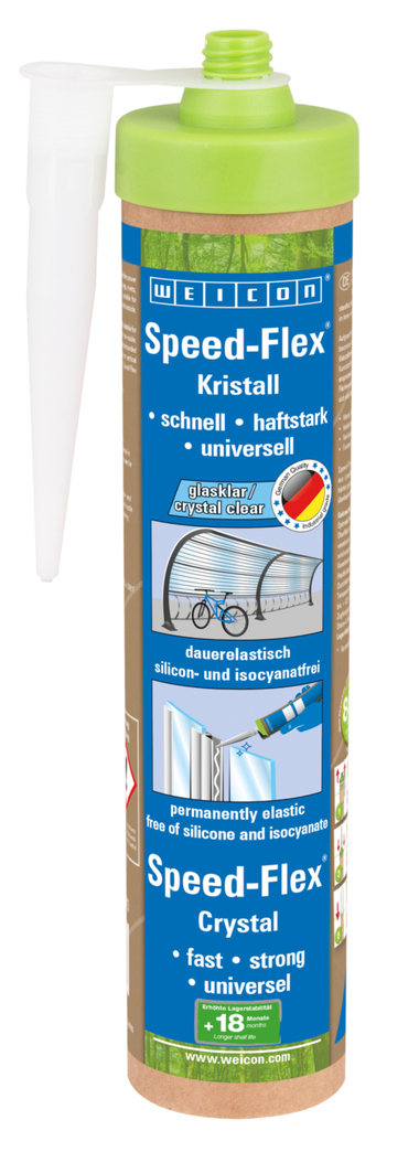 Speed-Flex® Crystal MS-polimer | Klej i uszczelniacz do krystalicznie czystego łączenia na bazie polimerów MS