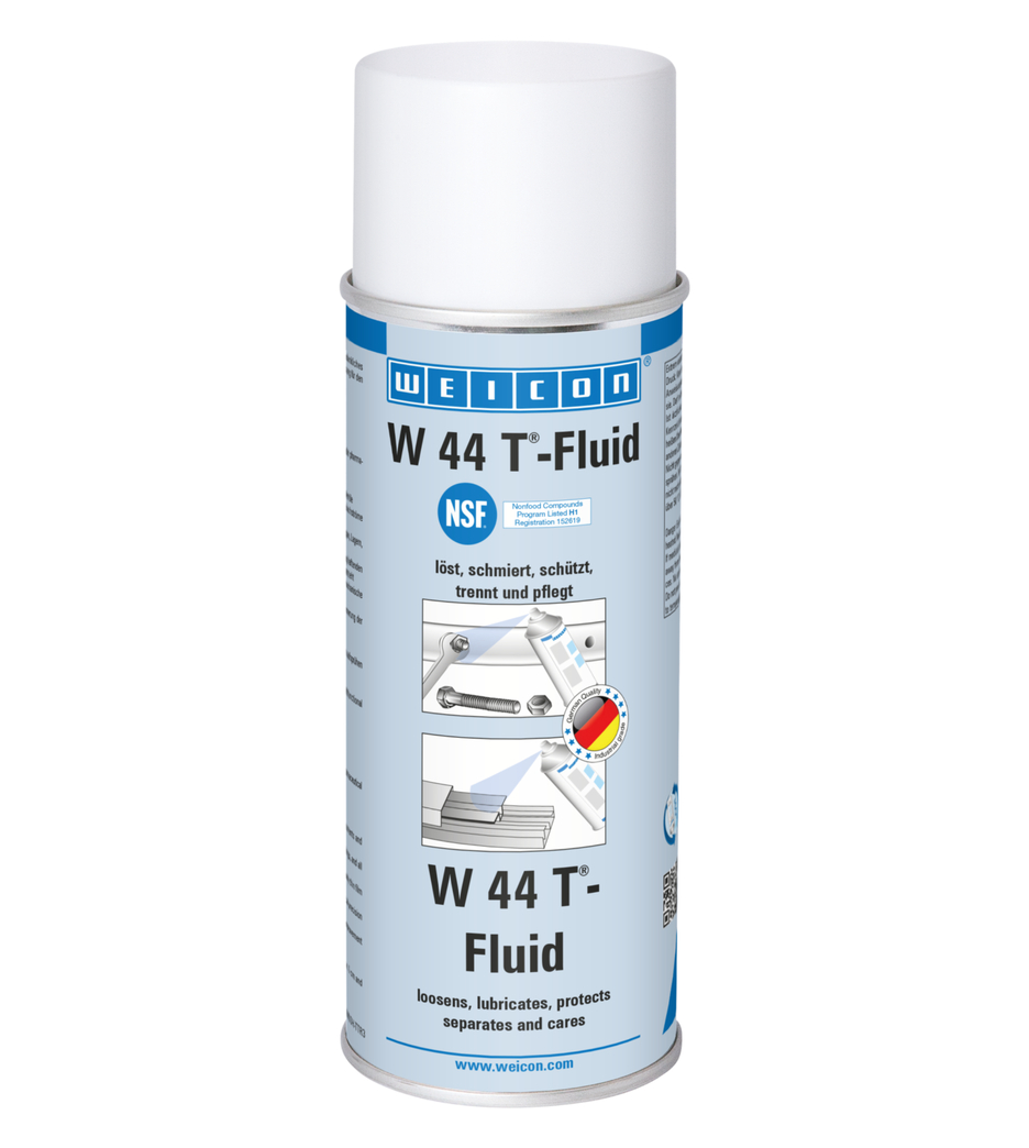 W 44 T®-Fluid | Olej smarowy i wielofunkcyjny dla przemysłu spożywczego NSF H1