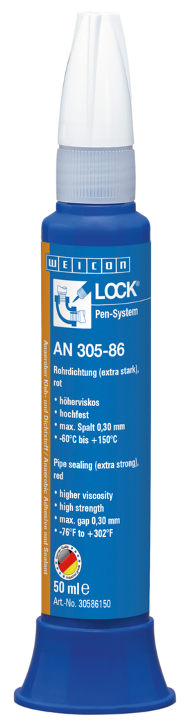 WEICONLOCK® AN 305-86 uszczelnianie rur i kołnierzy | bardzo mocny, wysoka wytrzymałość, wyższa lepkość