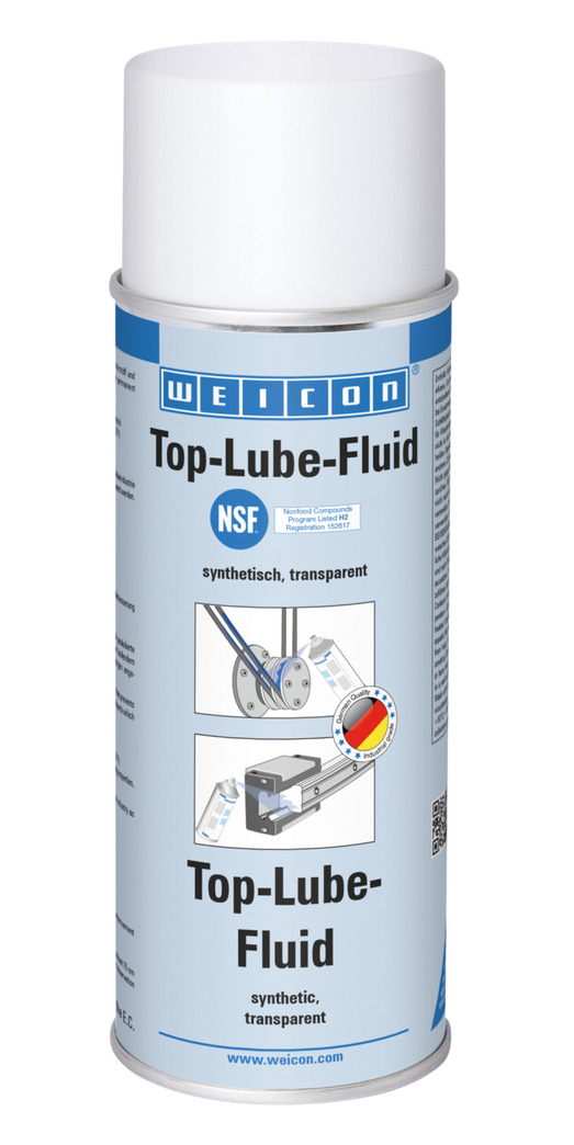 Top-Lube-Fluid | syntetyczny smar adhezyjny do zastosowań spożywczych NSF H2