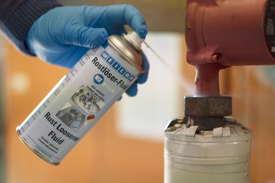 Rust Loosener Fluid | Olej pełzający i pielęgnacyjny dla przemysłu spożywczego NSF H1