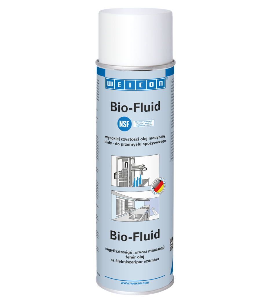 Bio-Fluid | Olej smarujący i konserwujący dla sektora spożywczego NSF H1