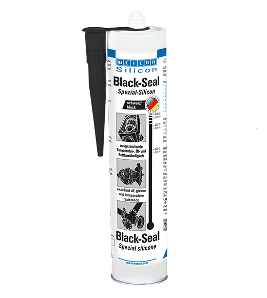 Black-Seal | Trwale elastyczny uszczelniacz do obszarów odpornych na działanie oleju lub smaru