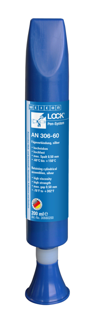 WEICONLOCK® AN 306-60 mocowanie łożysk- wypracowane gniazda | do naprawy gniazd montażowych, wysoka wytrzymałość