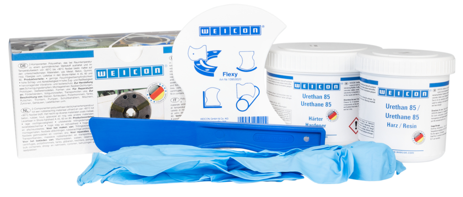 Uretan 85 | Pasta polimocznikowa do napraw i powlekania, opakowanie robocze Uretan 85 | Pasta polimocznikowa do napraw i powlekania, opakowanie robocze