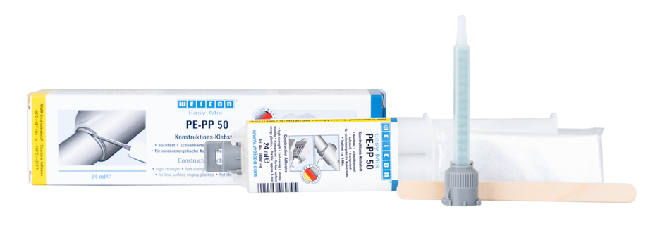 Easy-Mix PE-PP 50 | Klej konstrukcyjny na bazie metyloakrylanu do specjalnych tworzyw sztucznych