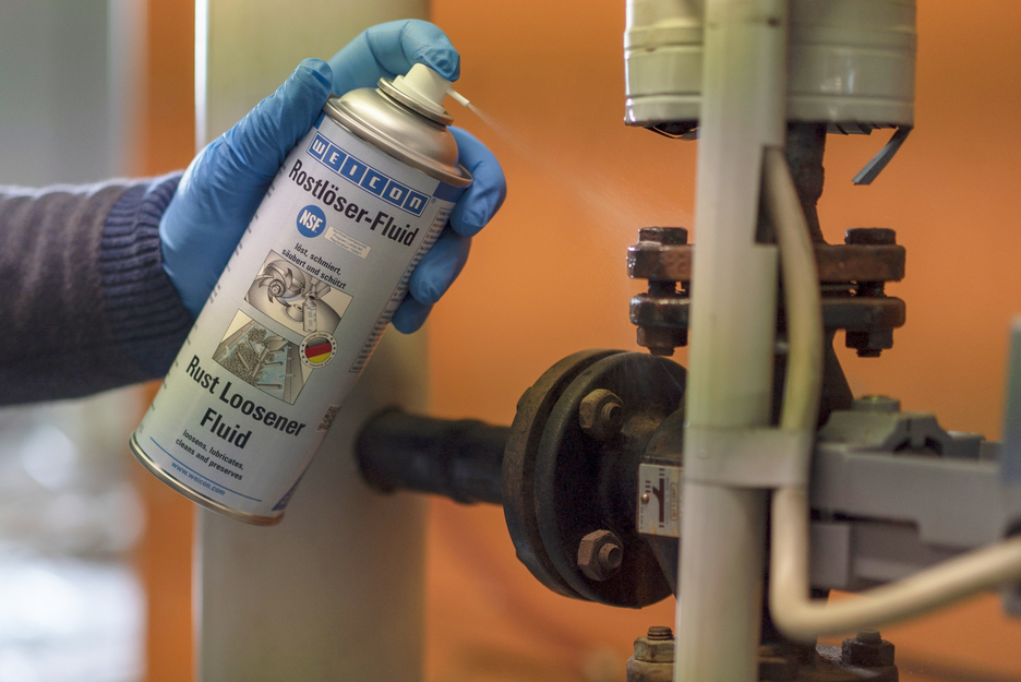 Rust Loosener Fluid | Olej pełzający i pielęgnacyjny dla przemysłu spożywczego NSF H1