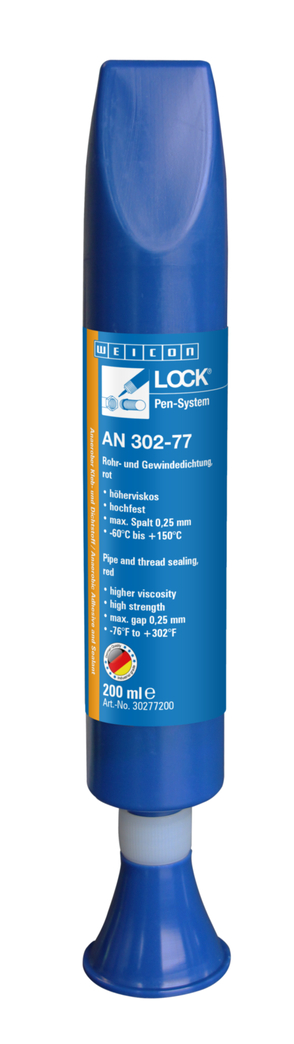 WEICONLOCK® AN 302-77 uszczelnianie rur i gwintów | do dużych części gwintowanych i kołnierzy, wysoka wytrzymałość