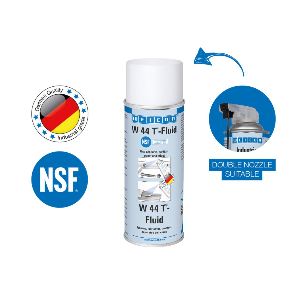 W 44 T®-Fluid | Olej smarowy i wielofunkcyjny dla przemysłu spożywczego NSF H1