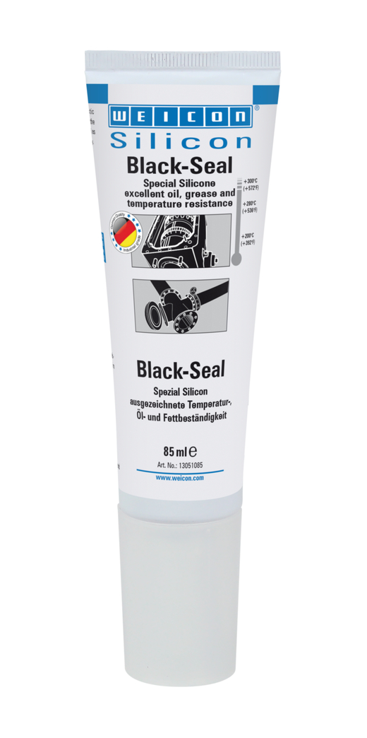 Black-Seal | Trwale elastyczny uszczelniacz do obszarów odpornych na działanie oleju lub smaru