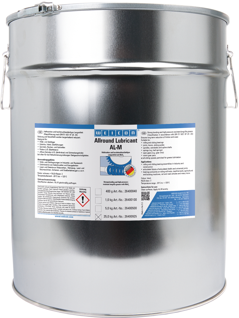 AL-M Smar długookresowy | Long-term lubrication with MoS2