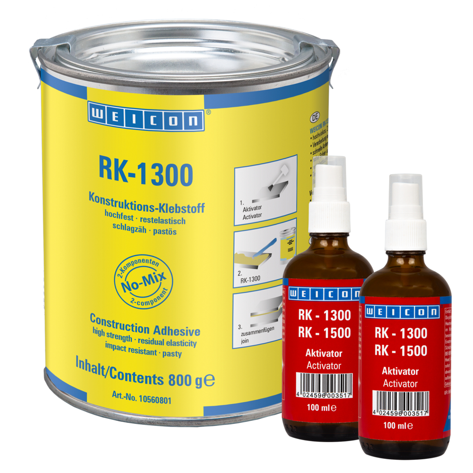 Akrylowy klej strukturalny RK-1300 | Klej strukturalny dwuskładnikowy