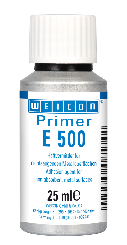 Primer E 500 | bonding agent for non-absorbent metal surfaces, especially for silicones