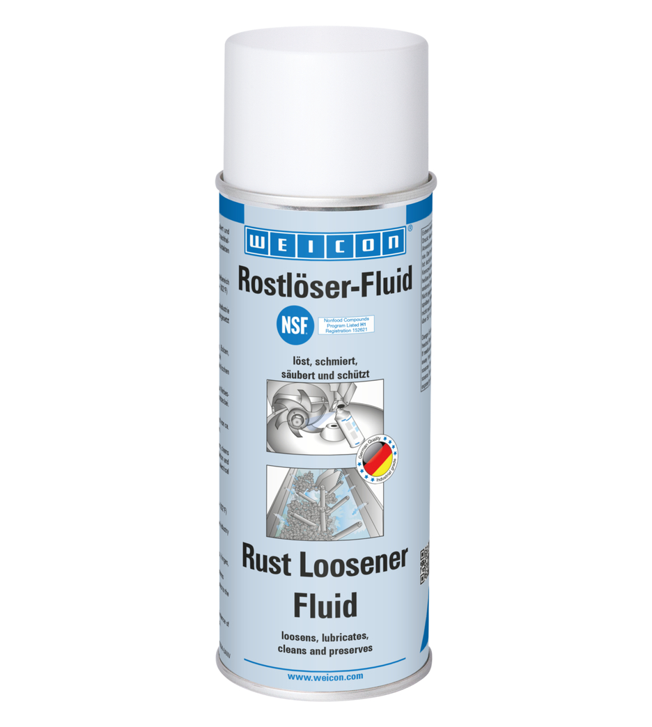 Rust Loosener Fluid | Olej pełzający i pielęgnacyjny dla przemysłu spożywczego NSF H1