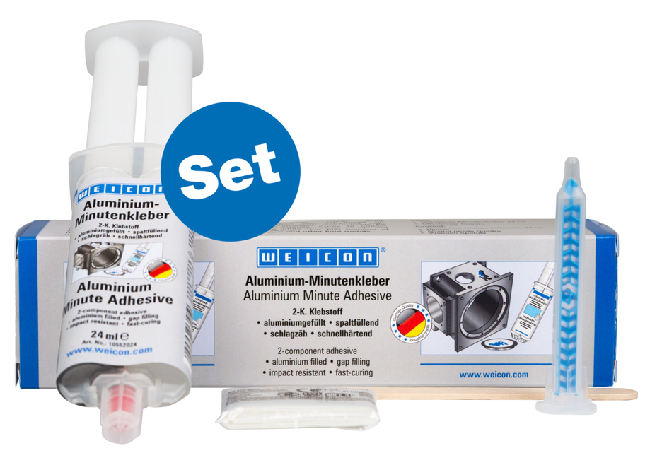 Aluminium Minute Adhesive | Płynny metal klej epoksydowy
