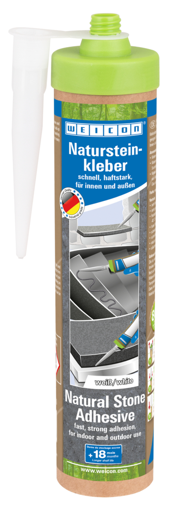 WEICON Natural Stone Adhesive | do montażu kamienia naturalnego, kamienia i ceramiki