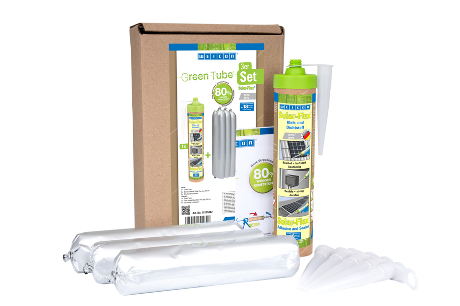 Solar-Flex® MS-polimer | odporny na warunki atmosferyczne klej i uszczelniacz dla sektora solarnego, na bazie MS-Polimeru