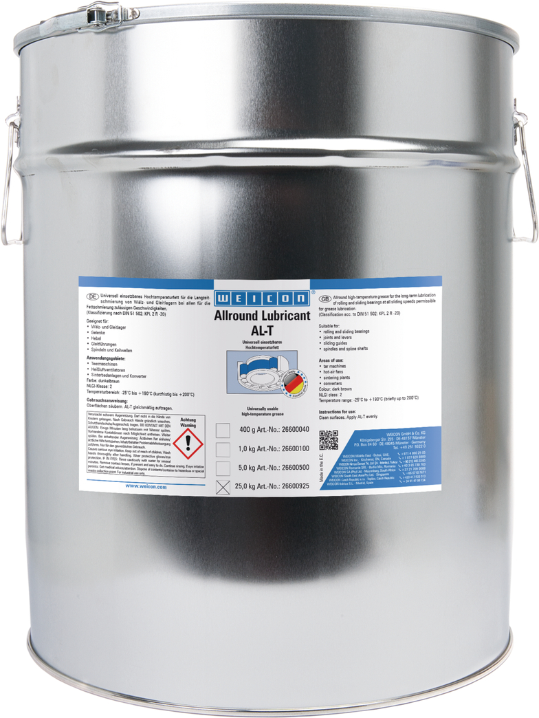 AL-T Smar wysokotemperaturowy, długookresowy | High-temperature grease 190°C