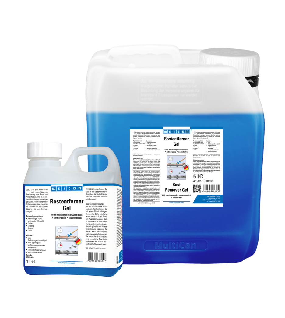 WEICON Rust Remover Gel | szybkie i niezawodne usuwanie rdzy i nalotów