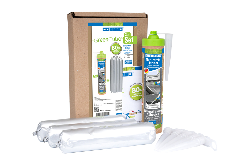 WEICON Natural Stone Adhesive | do montażu kamienia naturalnego, kamienia i ceramiki