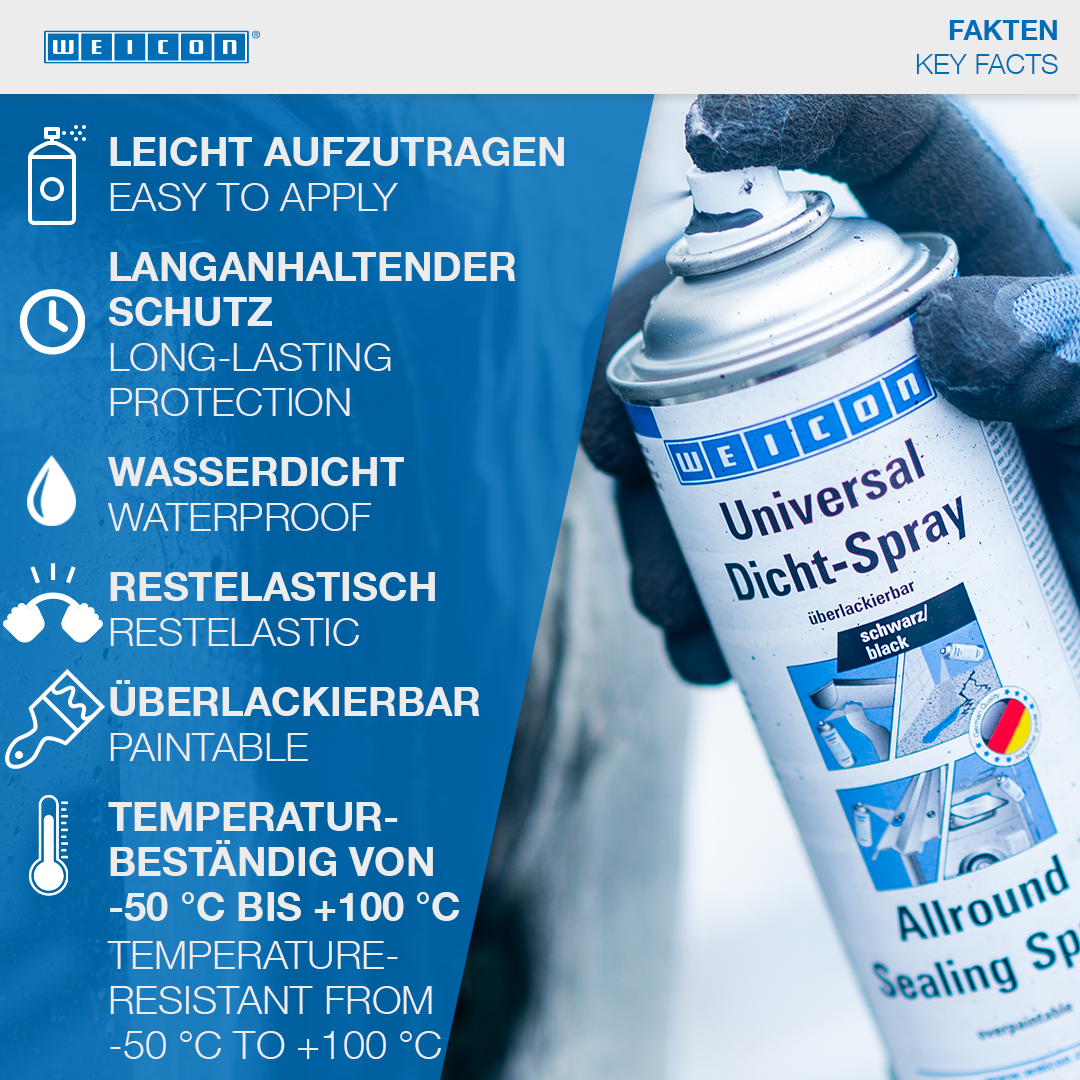 Allround Sealing Spray | Tworzywo sztuczne w sprayu do uszczelniania