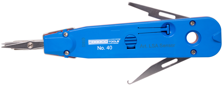LSA Sensor Nr 40 | LSA punch-down tool incl. a sensor for tracing the wire end position LSA Sensor Nr 40 | LSA punch-down tool incl. a sensor for tracing the wire end position