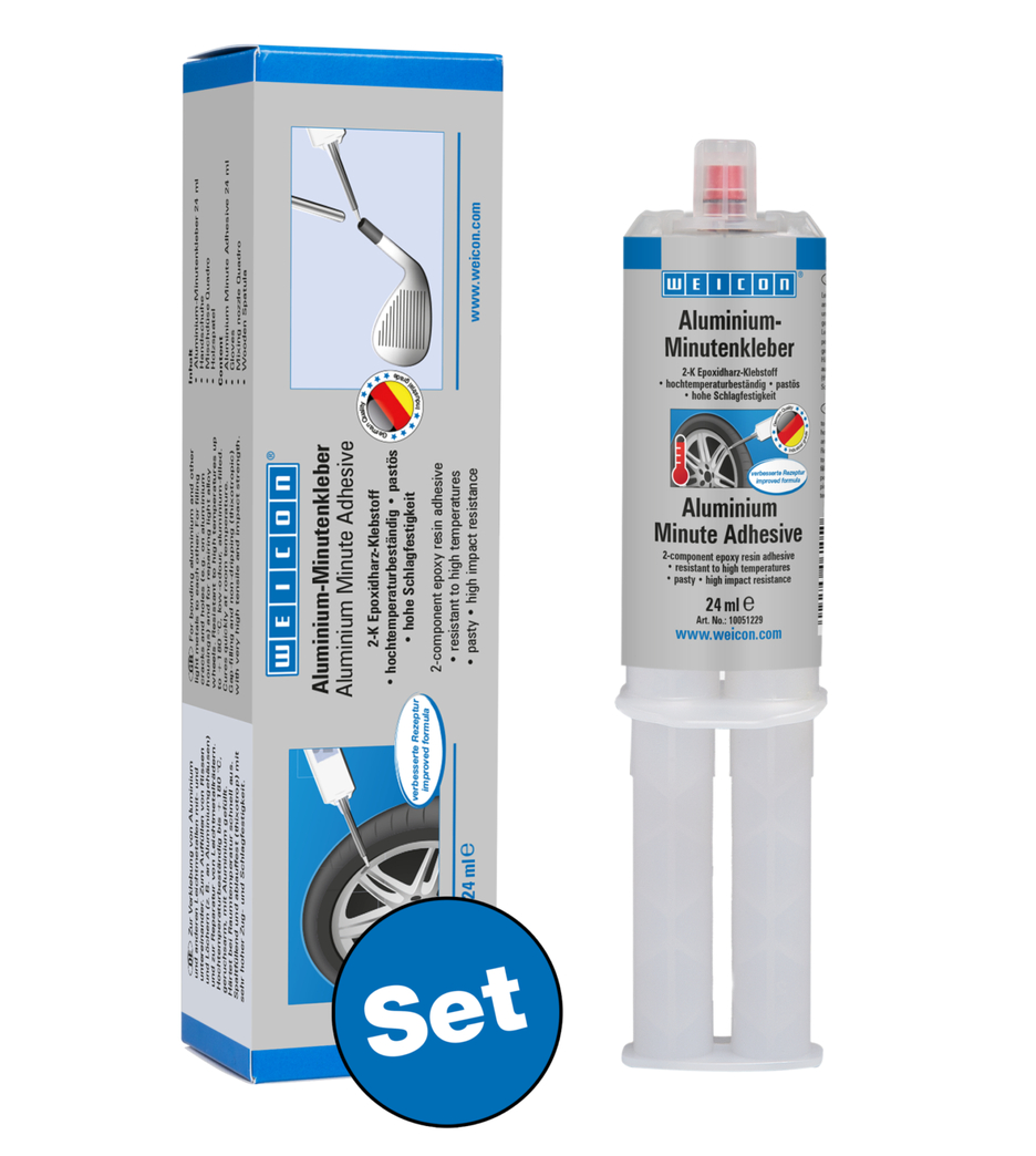 Aluminium Minute Adhesive | Płynny metal klej epoksydowy