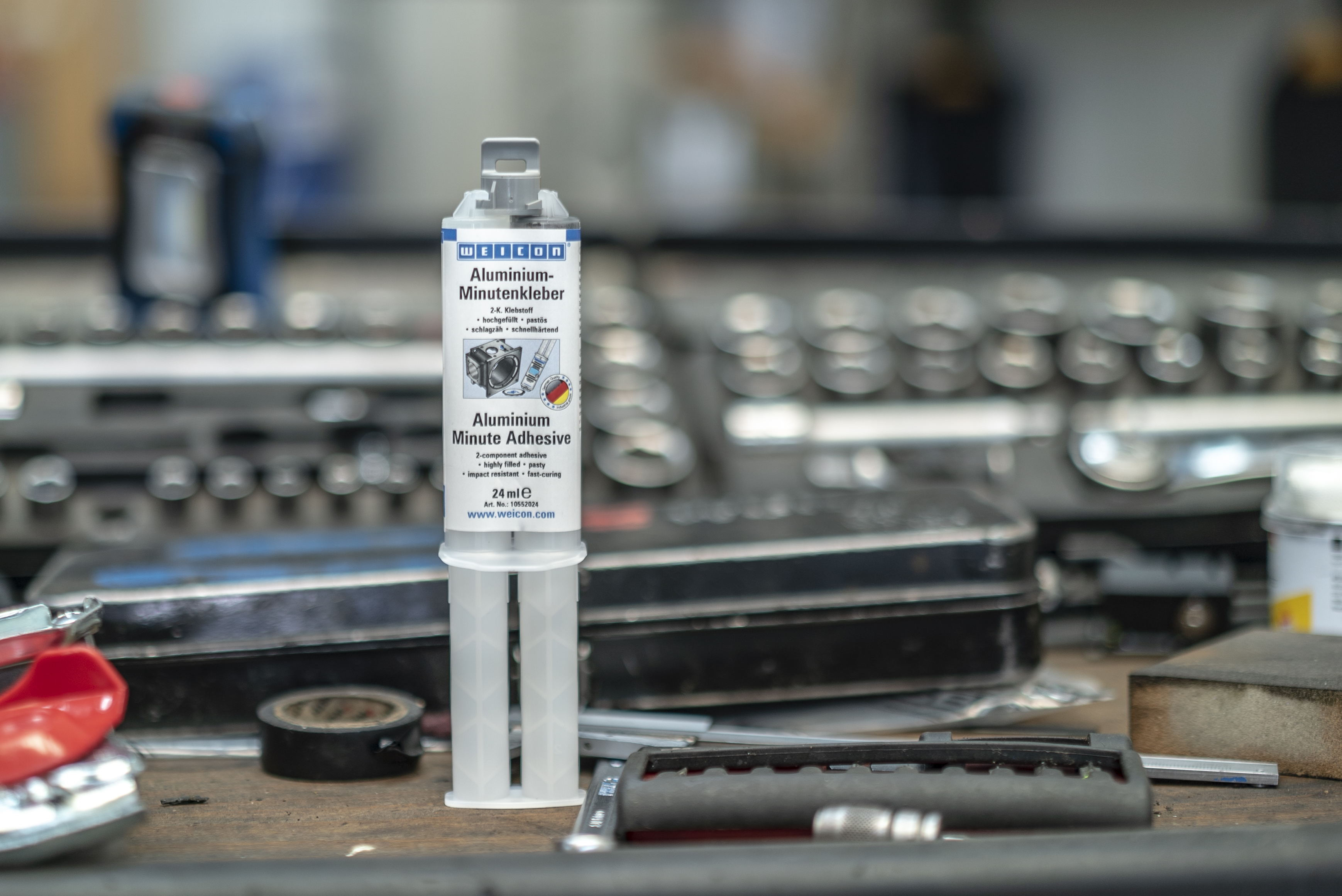 Aluminium Minute Adhesive | Płynny metal klej epoksydowy