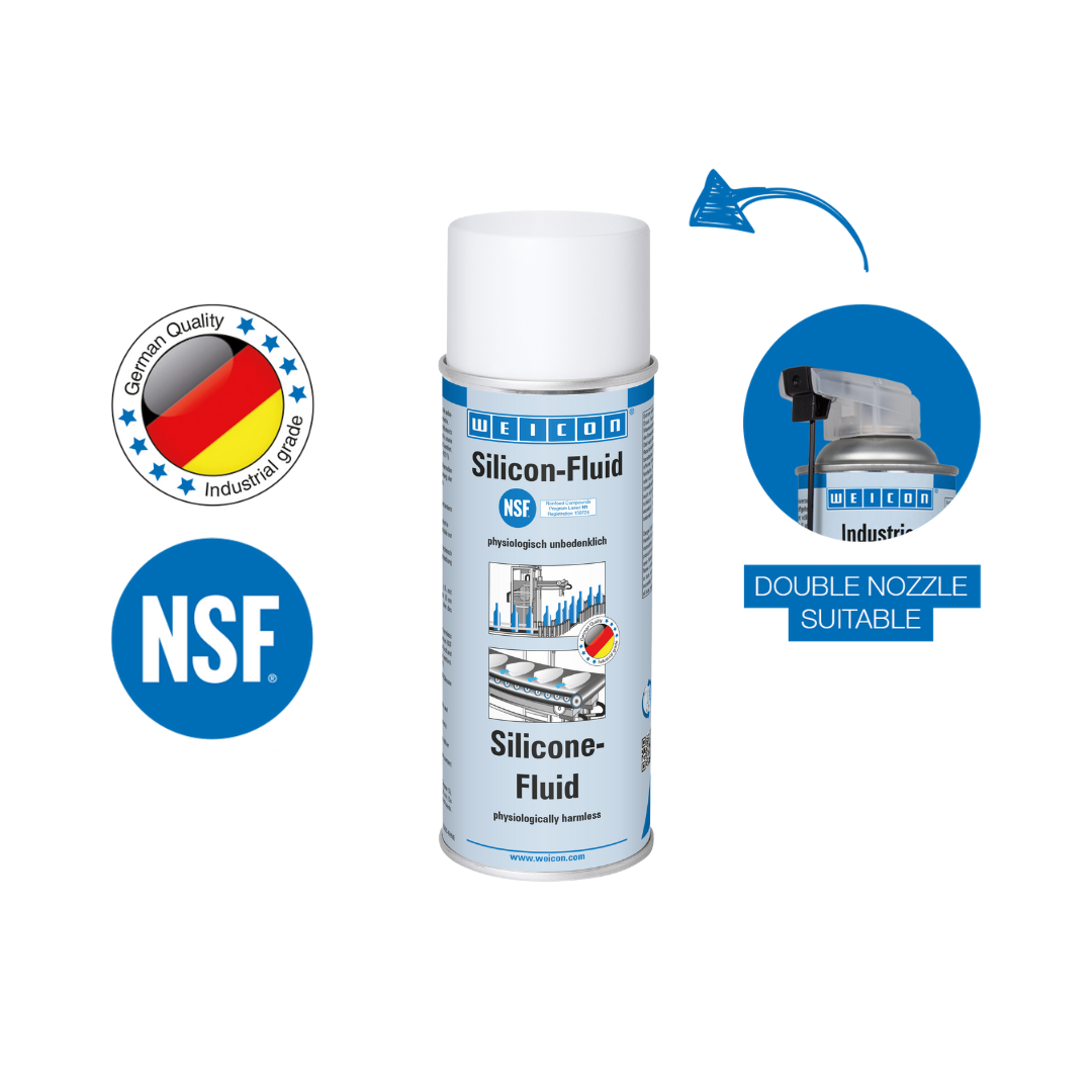 Silicone-Fluid | Smar i środek antyadhezyjny dla przemysłu spożywczego NSF H1