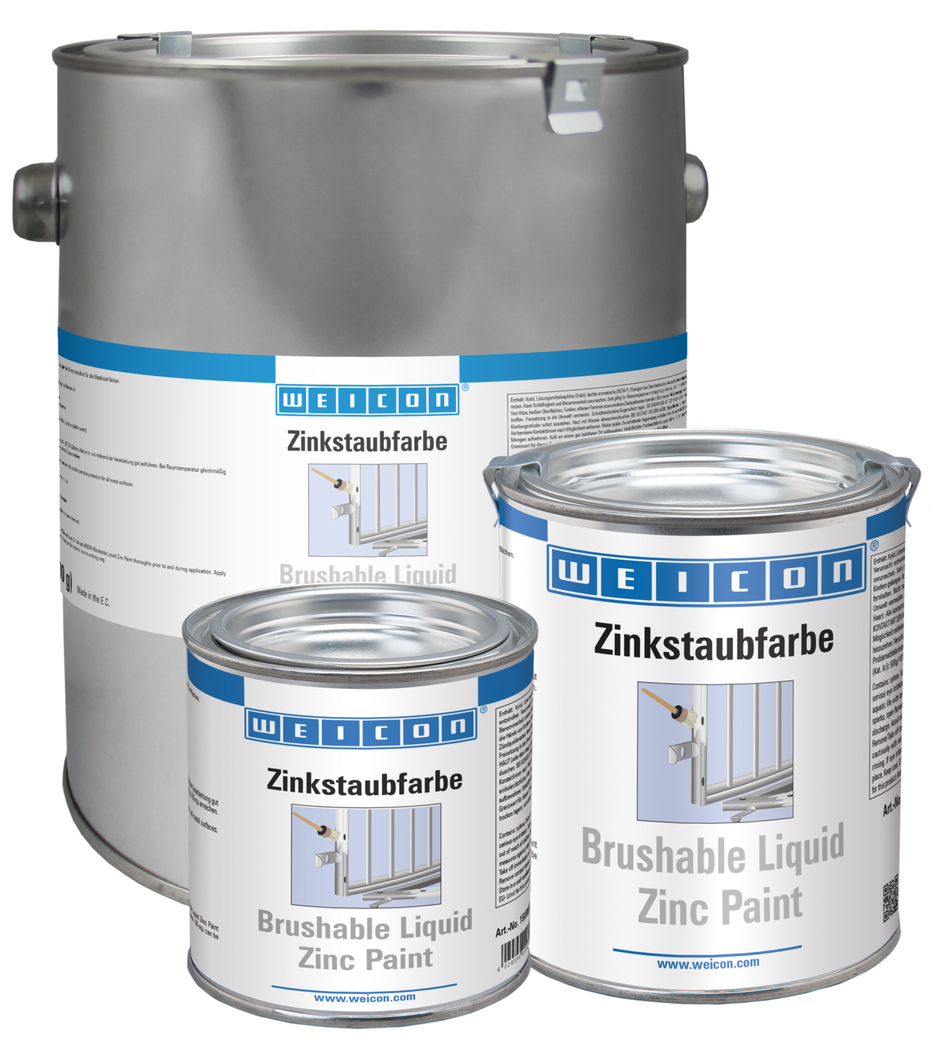 Brushable Liquid Zinc Paint* | corrosion protection based on metal pigment coating