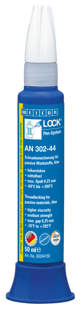 WEICONLOCK® AN 302-44 zabespieczenie śrub | do materiałów pasywnych, średnia wytrzymałość