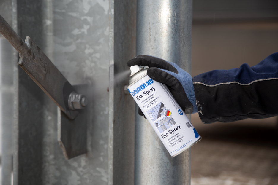 Zinc Spray | Katodowa ochrona antykorozyjna z dopuszczeniem dla sektora spożywczego