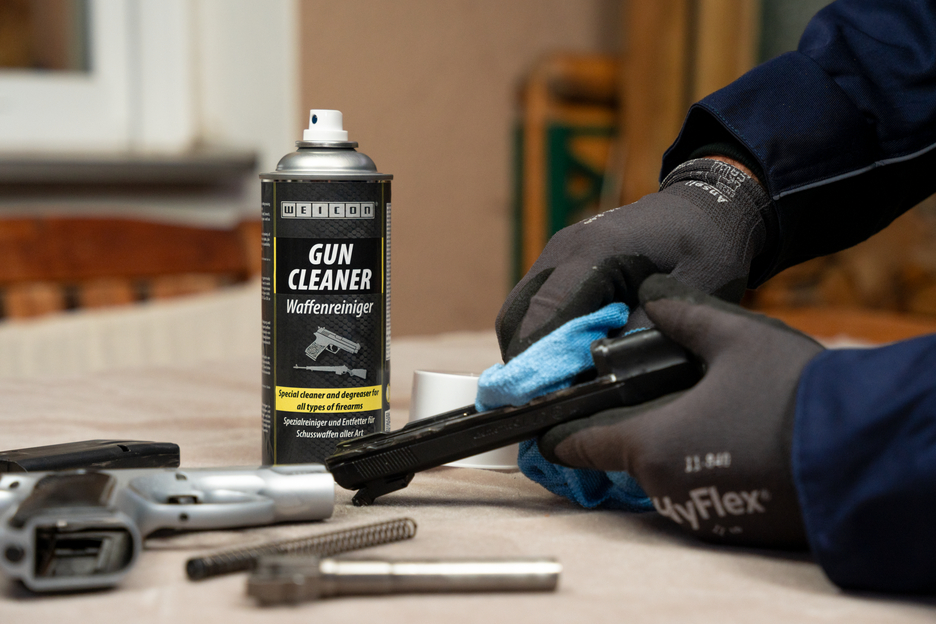 WEICON Gun Cleaner | Specjalistyczny środek czyszczący i odtłuszczający do wszystkich rodzajów broni palnej