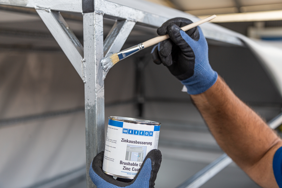 Brushable Liquid Zinc Coating* | corrosion protection for galvanized surfaces