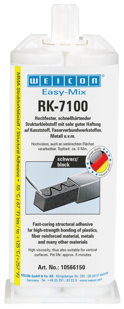 Easy Mix RK-7100 Akrylowy klej strukturalny | Akrylowy klej strukturalny, szybkie utwardzanie