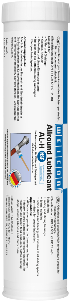 AL-H Smar długookresowy | Food-safe high-temperature grease