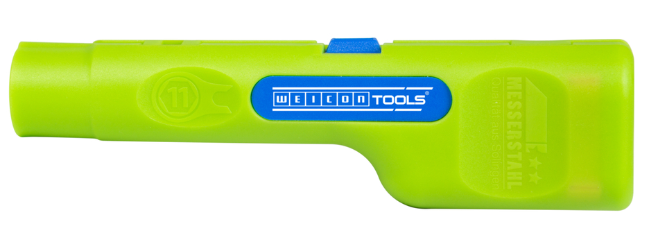 Coax-Stripper No 1 F Plus Green Line - suitable for F-screw connectors  | Sustainable stripping tool I for skinning and stripping coaxial cables incl. untwisting aid Coax-Stripper No 1 F Plus Green Line - suitable for F-screw connectors  | Sustainable stripping tool I for skinning and stripping coaxial cables incl. untwisting aid